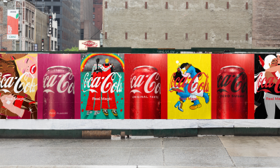 Coca-Cola vienecolaborando con artistas, fotógrafos e ilustradores para dar vida al concepto de Magia de Verdad a través del logo del abrazo. Foto: Gentileza.