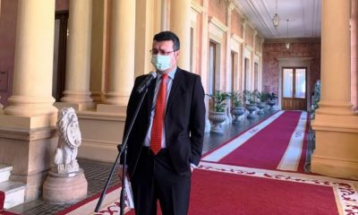 Diputado Freddy D’Ecclesiis en el Palacio de Gobierno. (Foto RNP).