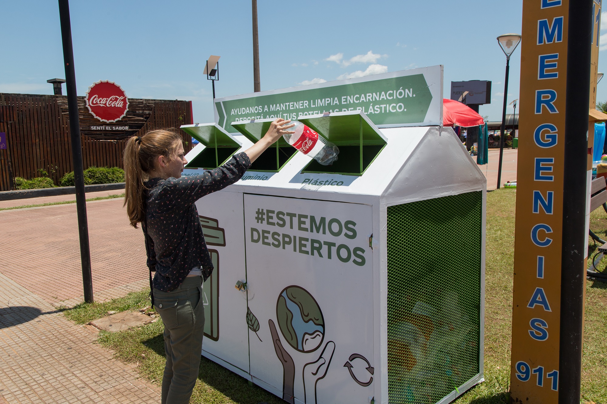 Durantedos meses, seis comisiones vecinales, capacitadores y recicladores de base trabajarán en conjunto parareunir la mayor cantidad de materiales y ganar premios como la mantención del EcoPunto. Foto: Gentileza.