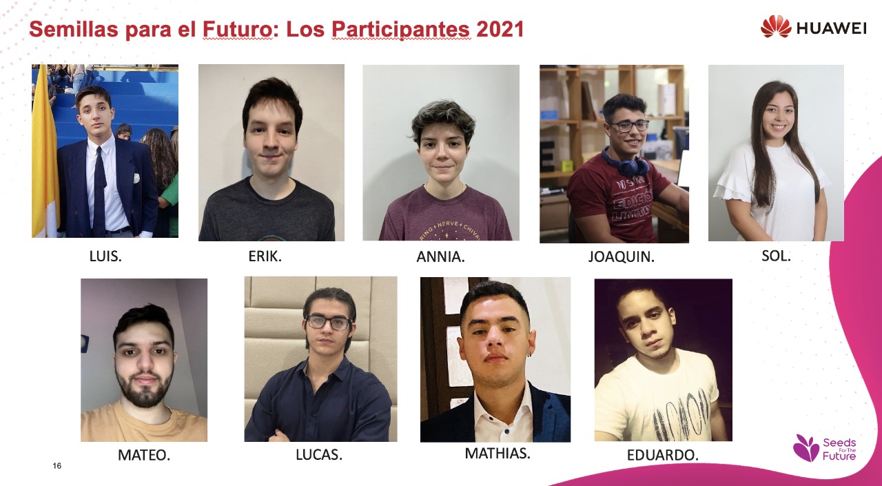 Participantes 2021 Semillas para el Futuro. Foto: Gentileza.