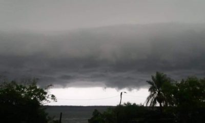 En Pilra se registra un temporal desde las primeras horas de esta mañana. (Gentileza)