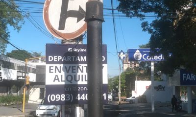 Varios semáforos quedaron sin cabezal. (Foto Municipalidad de Asunción)