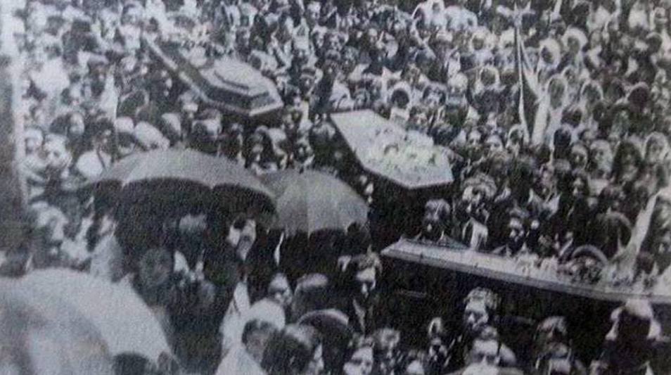 Cortejo fúnebre, 24 de octubre de 1931. Cortesía