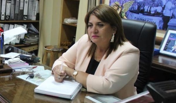 Carolina Aranda, intendenta electa de Mariano Roque Alonso. (Radio Ñanduti) fue proclamada el viernes.