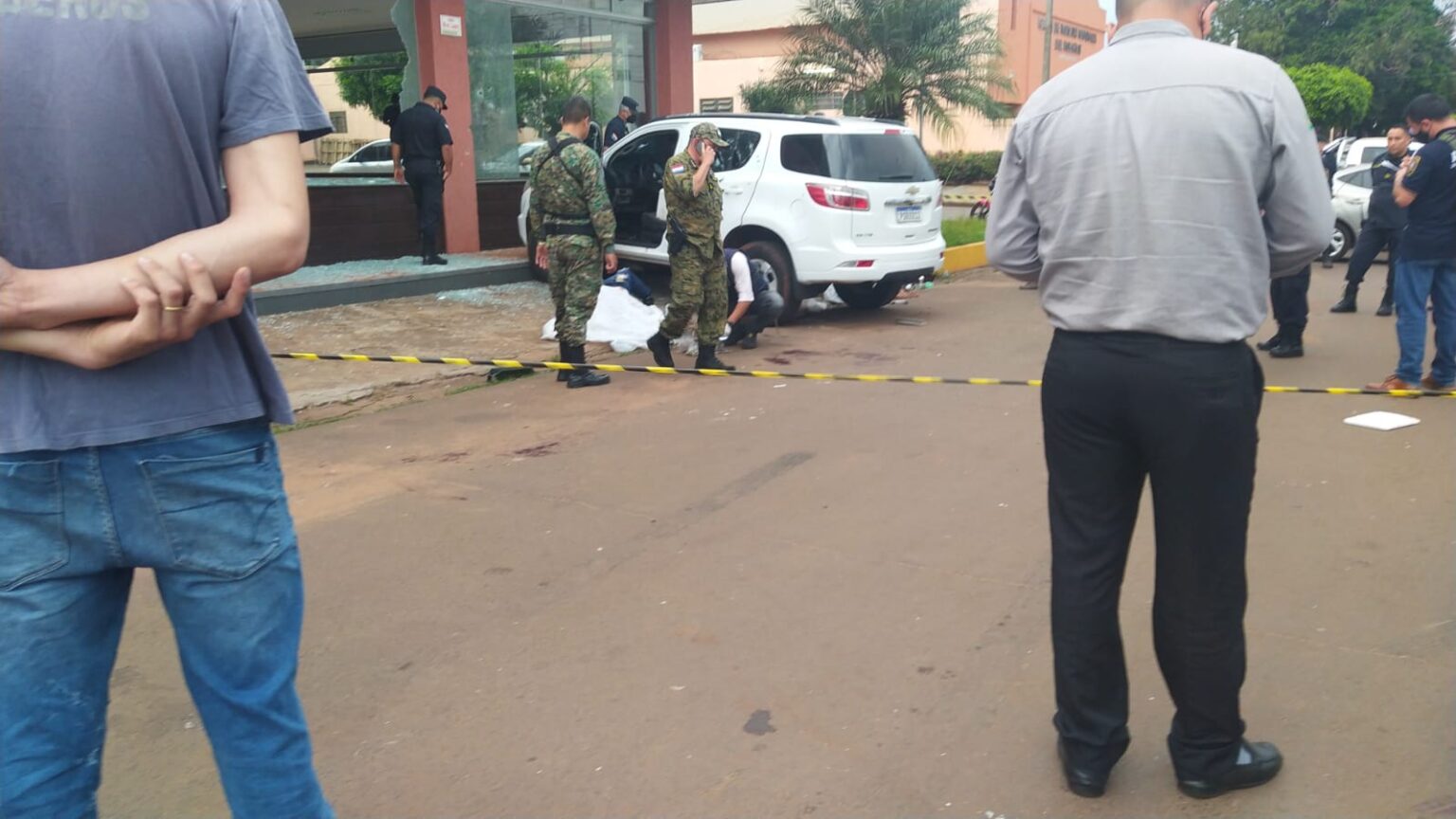 El atentado ocurrió el sábado 9 de octubre. Foto Radio Ñanduti).