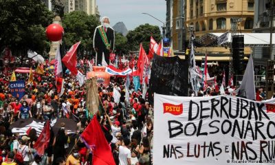 Manifestaciones en Río de Janeiro.