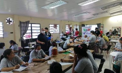 Los cursos se desarrolla en las penitencias regionales y centros educativos de Concepción, San Pedro, Misiones, Encarnación, Ciudad del Este y Pedro Juan Caballero. Foto: Gentileza.