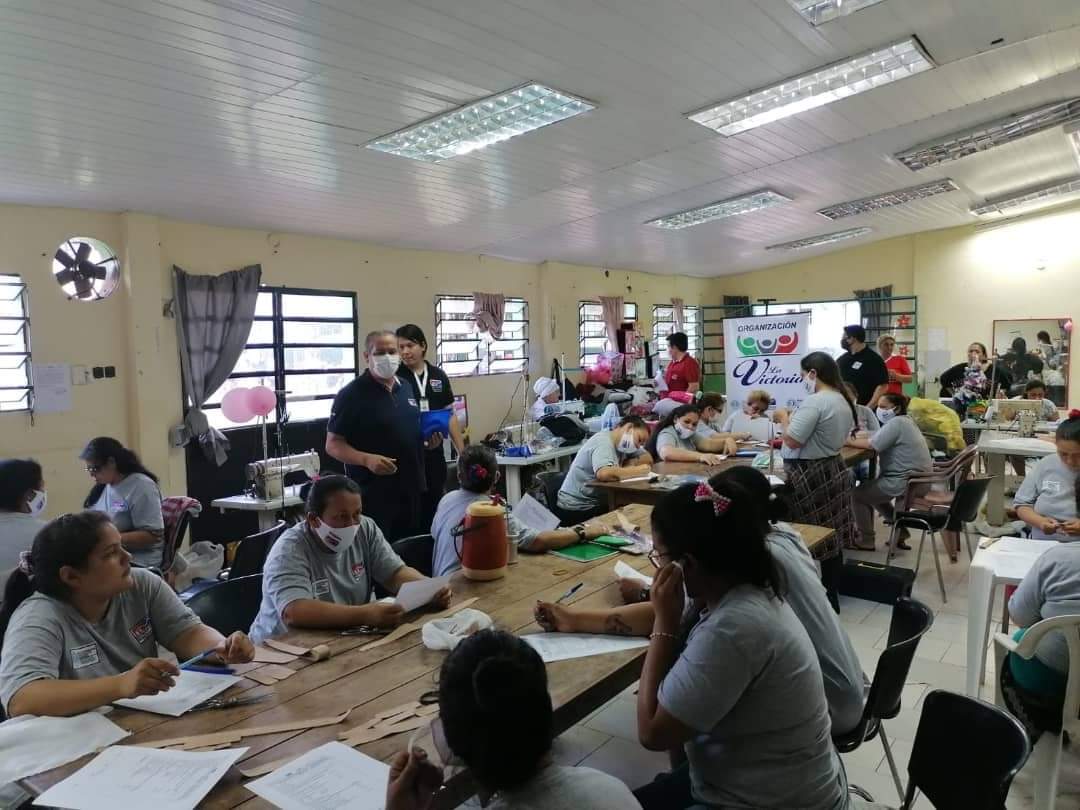 Los cursos se desarrolla en las penitencias regionales y centros educativos de Concepción, San Pedro, Misiones, Encarnación, Ciudad del Este y Pedro Juan Caballero. Foto: Gentileza.