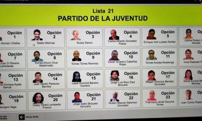 Artistas figuran dentro de la lista de concejales del Partido Juventud. (Foto Radio Ñanduti).