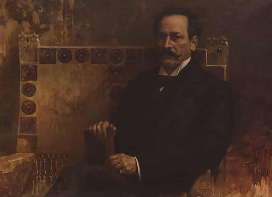 Juan Silvano Godoy retratado por Teófilo Castillo, 1901. Colección MNBA © Laura Mandelik