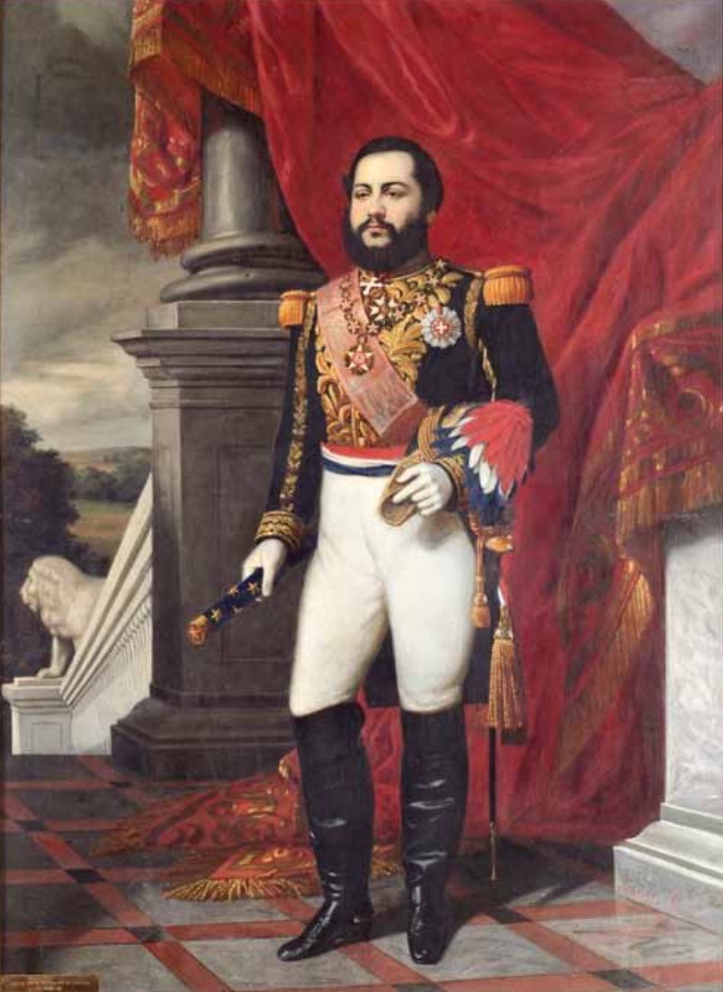 Aurelio García, Retrato del Mariscal Francisco Solano López, 1866. Cortesía