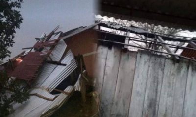 Graves daños en Misiones tras el temporal. Foto: Gentileza.