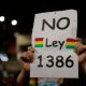 La ley 1386 o ley madre causó serias protestas en Bolivia. Foto: Getty.