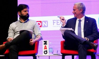 José Antonio Kast y Gabriel Boric, candidatos que van al balotaje en Chile. Foto: Getty.