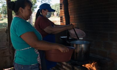 Las ollas populares brindan ayuda a varias familias. Foto: Gentileza