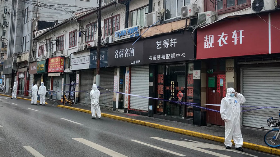 Shangái enfrenta un estricto confinamiento ante el rebrote del virus. Foto: Agencias.