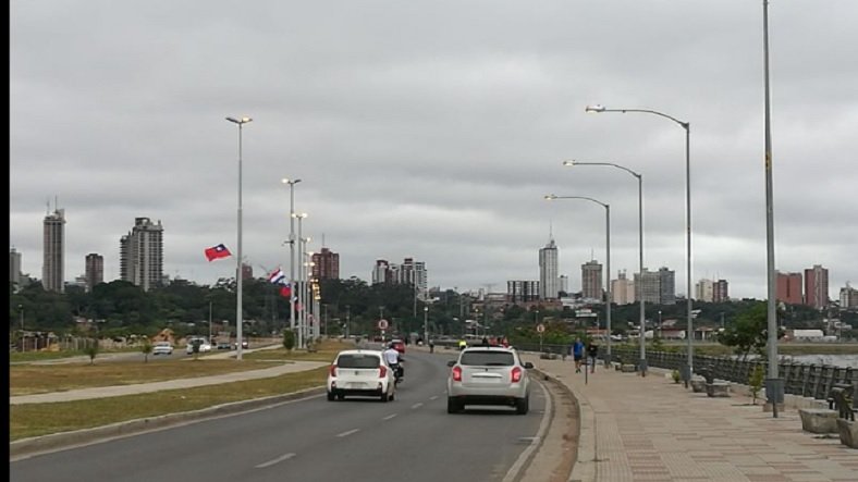 Costanera de Asunción. Foto Gentileza