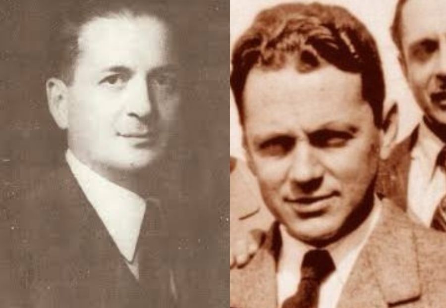 Efraím Cardozo y Óscar Creydt. (Archivo)