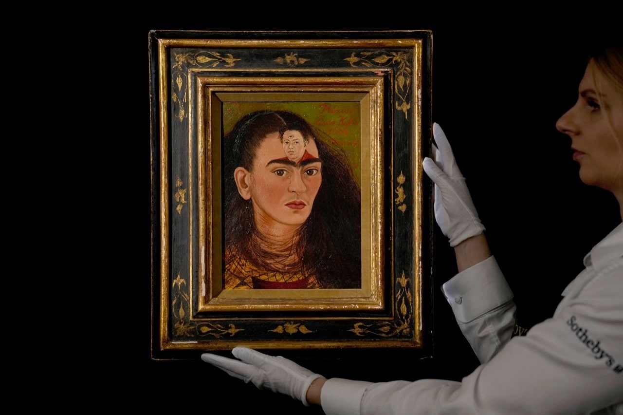 "Diego y yo" (1949), autorretrato de Frida Kahlo, ya es parte de la Colección Costantini (Faro Informa)