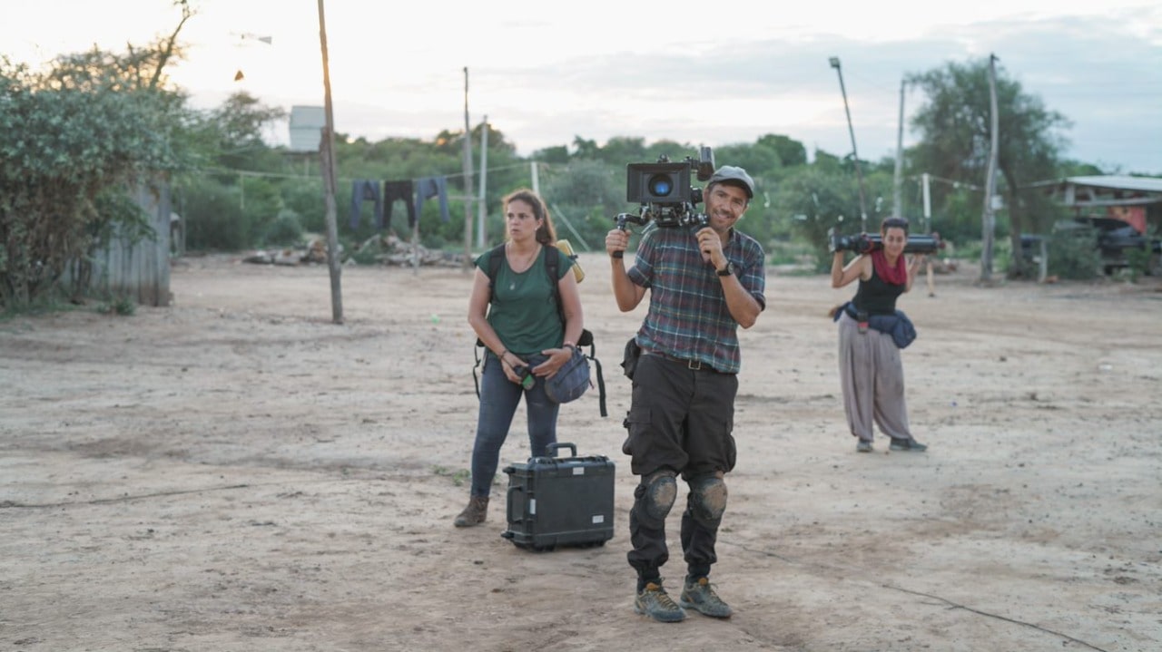 Gabriel Lobos, director de fotografía del filme Apenas el sol. Cortesía
