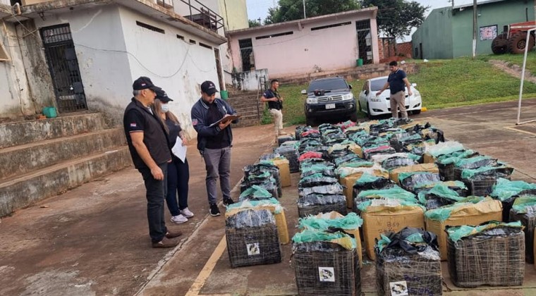 Momento del procedimiento. (Foto: Fiscalía)