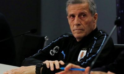 Óscar Washington Tabárez dejó de ser el DT de la selección de Uruguay. Foto: Infobae.