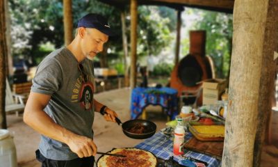 El chef Peta Rüger cocinará en vivo desde una chacra ubicada en Areguá, perteneciente a la Asociación de Productores Orgánicos (APRO). Foto: Gentileza.