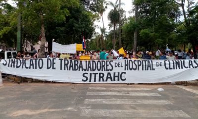 Desde los sindicatos del Hospital de Clínicas anuncian una manifestación. (Foto: Gentileza)