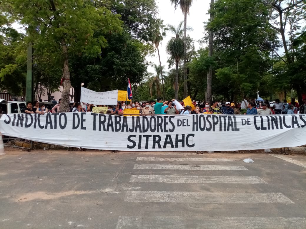 Desde los sindicatos del Hospital de Clínicas anuncian una manifestación. (Foto: Gentileza)