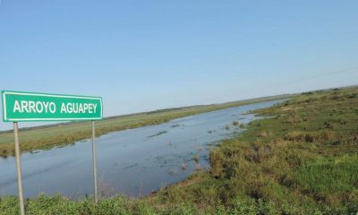 El hecho se registró a la altura del puente Aguapey. (Foto MOPC).