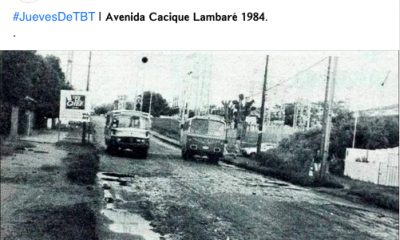 El TBT que compartió la Municipalidad de Lambaré desde su cuenta de redes sociales. (Foto Gentileza)