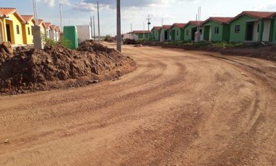 Viviendas construidas en el marco del proyecto San Blas. Foto: MUVH