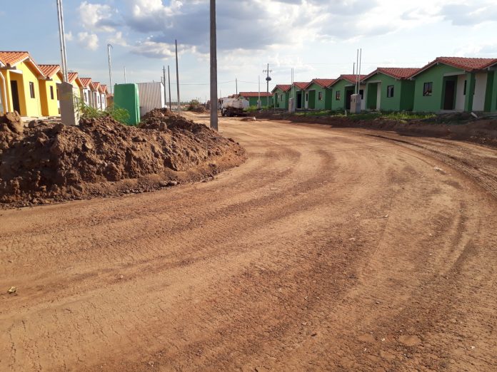 Viviendas construidas en el marco del proyecto San Blas. Foto: MUVH