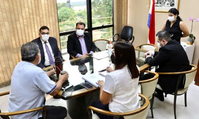 Reunión con Sixto Pereira. (Foto Senado).