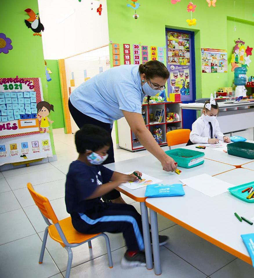 El proyecto busca fortalecer el sistema educativo. (Foto Unicef)