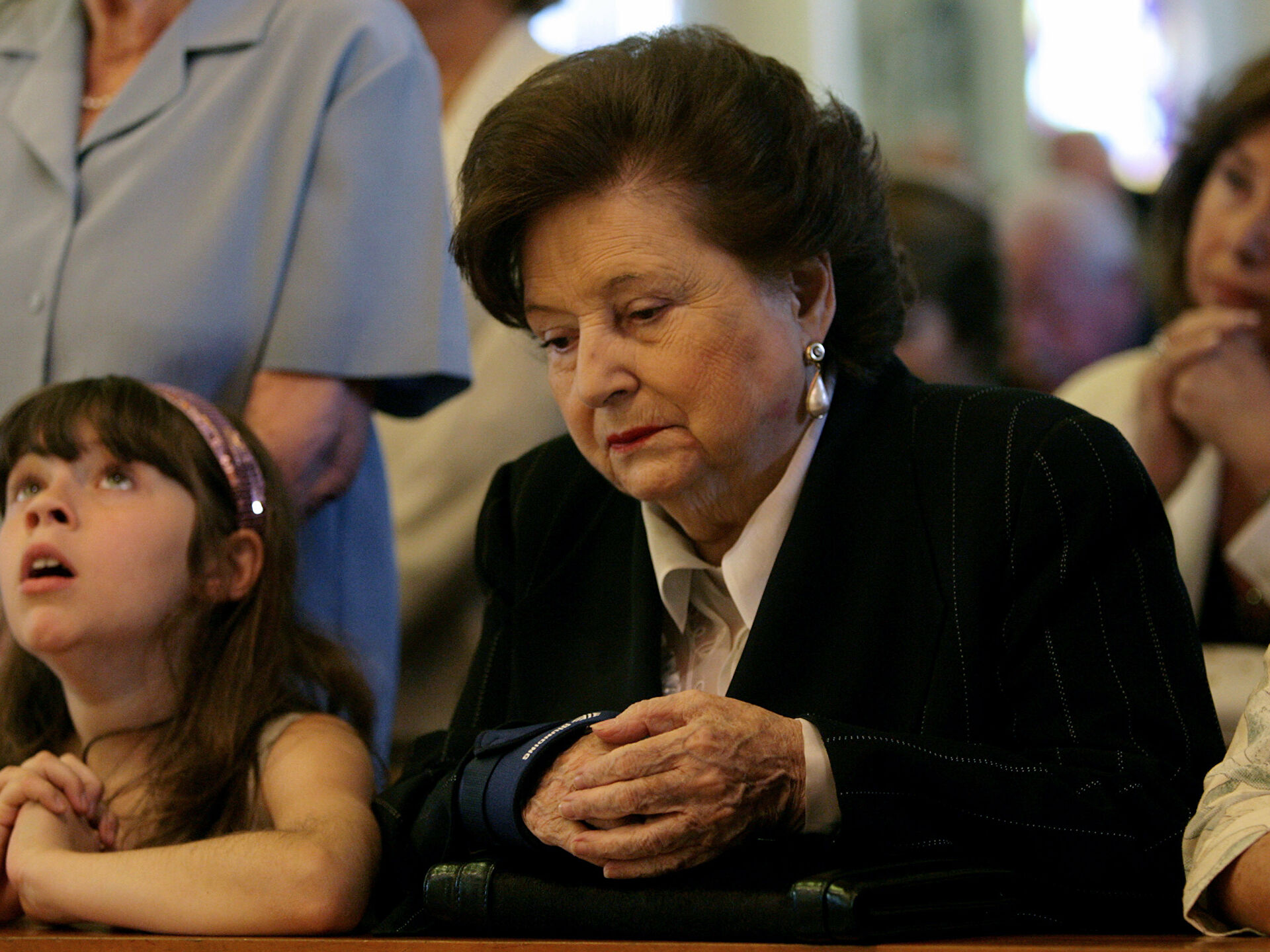 Lucía Hiriart, viuda de Augusto Pinochet. Foto: Sputnik Mundo.