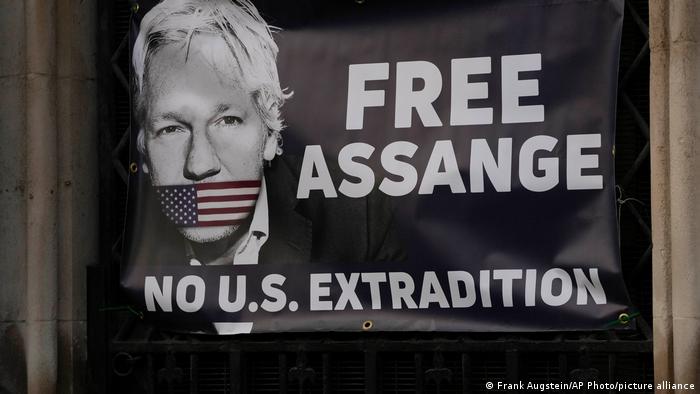 Julian Assange es acusado por Estados Unidos por espionaje. Foto: Picture Alliance