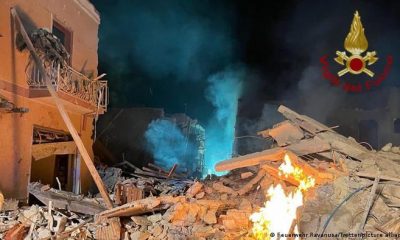 Varias personas se reportan como desaparecidas tras la explosión de un edificio residencial en Sicilia. Foto: Picture Aliance.
