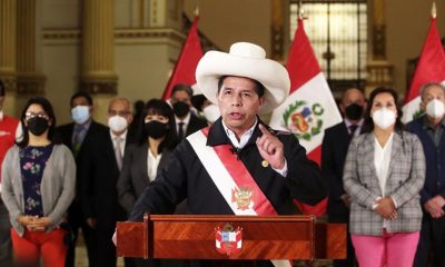 El Gobierno de Perú anunció que recurrirá al Tribunal Constitucional si el Congreso admite a trámite una moción de censura contra el presidente Pedro Castillo Foto: Agencias.