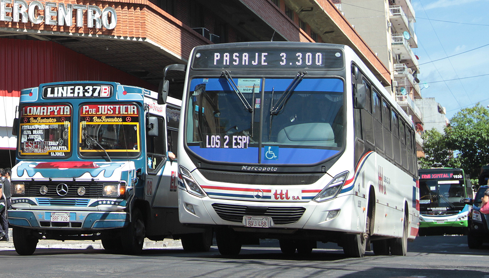 Transporte público. Foto: Archivo