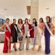 Nadia Ferreira, con sus compañeras del concurso Miss Universe. Foto: @nadiatferreira
