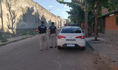 El muro perimetral de la cárcel de Tacumbú está reforzado con agentes de la Policía. (Foto: Ministerio de Justicia)