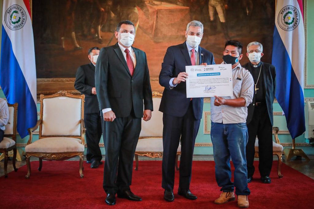 El acto se desarrolló en el Palacio de Gobierno. (Foto Presidencia)