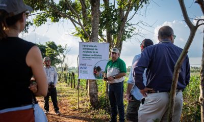 Gracias a una alianza entre Coca-Cola Paraguay, la Fundación Moisés Bertoni y la Fundación Avina se dio cierre a un proyecto que benefició a 252 familias de agricultores. Foto: Gentileza.