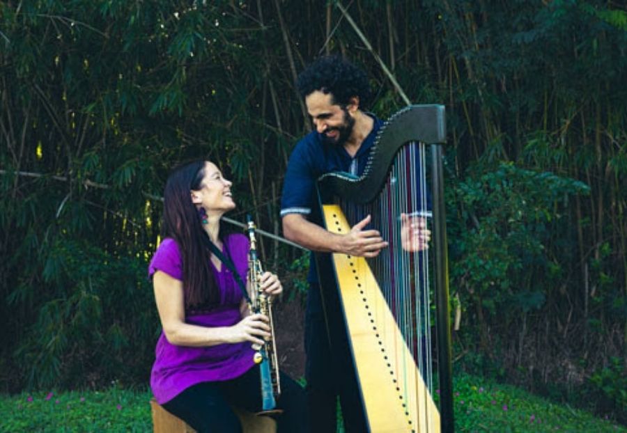 Lara Barreto y Juanjo Corbalán. Cortesía