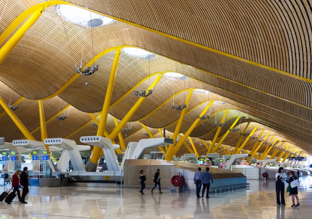 Aeropuerto de Barajas, Madrid, 1998-2006. Cortesía