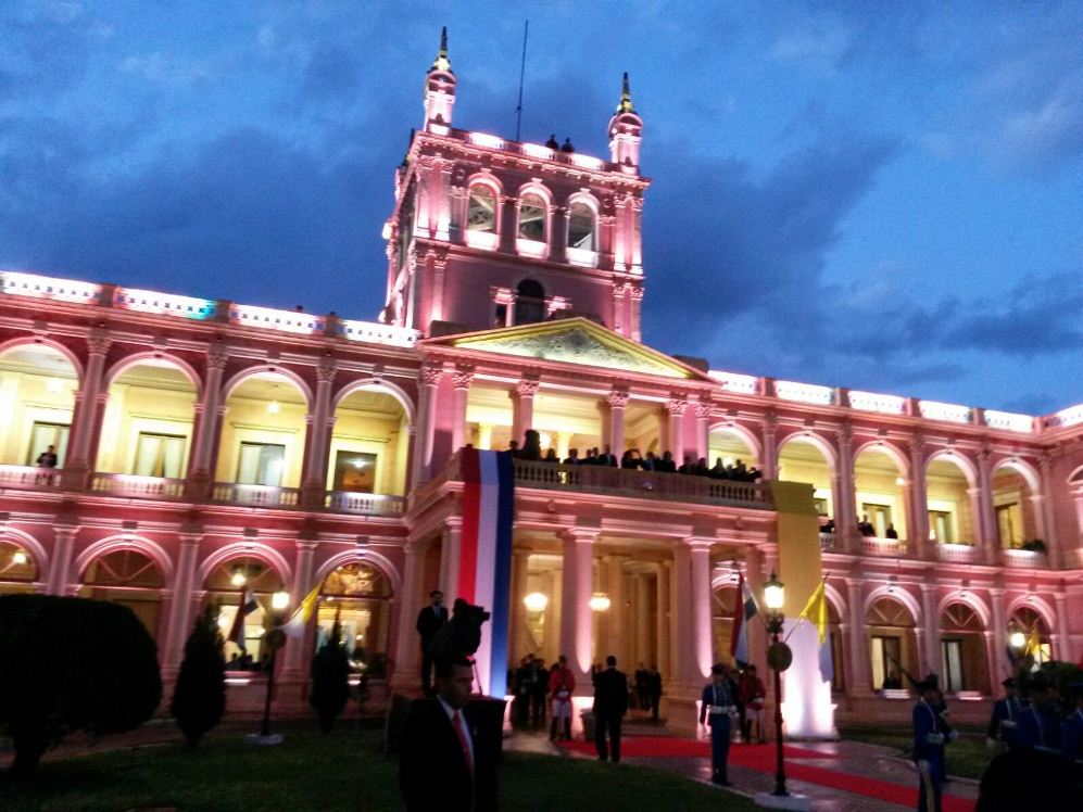 El Palacio de Gobierno. (Foto: Gentileza).