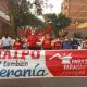 Miembros del Partido Paraguay Pyahurã en una de sus manifestaciones. (Foto: Gentileza)