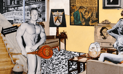 Richard Hamilton, "Just what is it that makes today's homes so different, so appealing?", detalle de collage, 1956