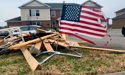 Tornado en Estados Unidos. Foto: Infobae.